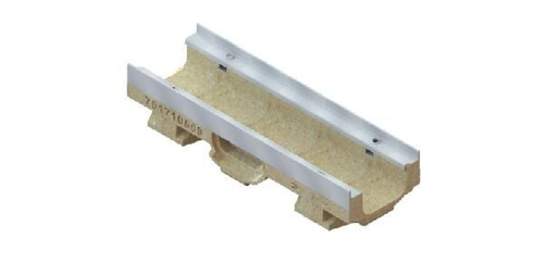 Лоток водоотводный полимербетонный мелкосидящий CompoMax Drive DN100 h100 полуметровый