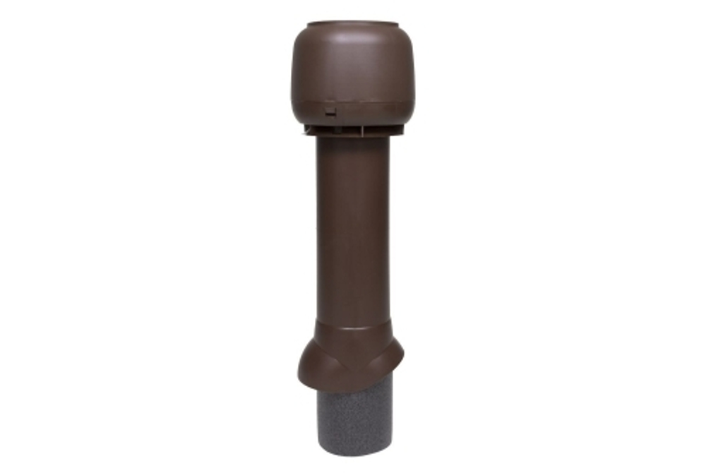 Выход вытяжки с колпаком Vilpe 125/160/700/ИЗ коричневый