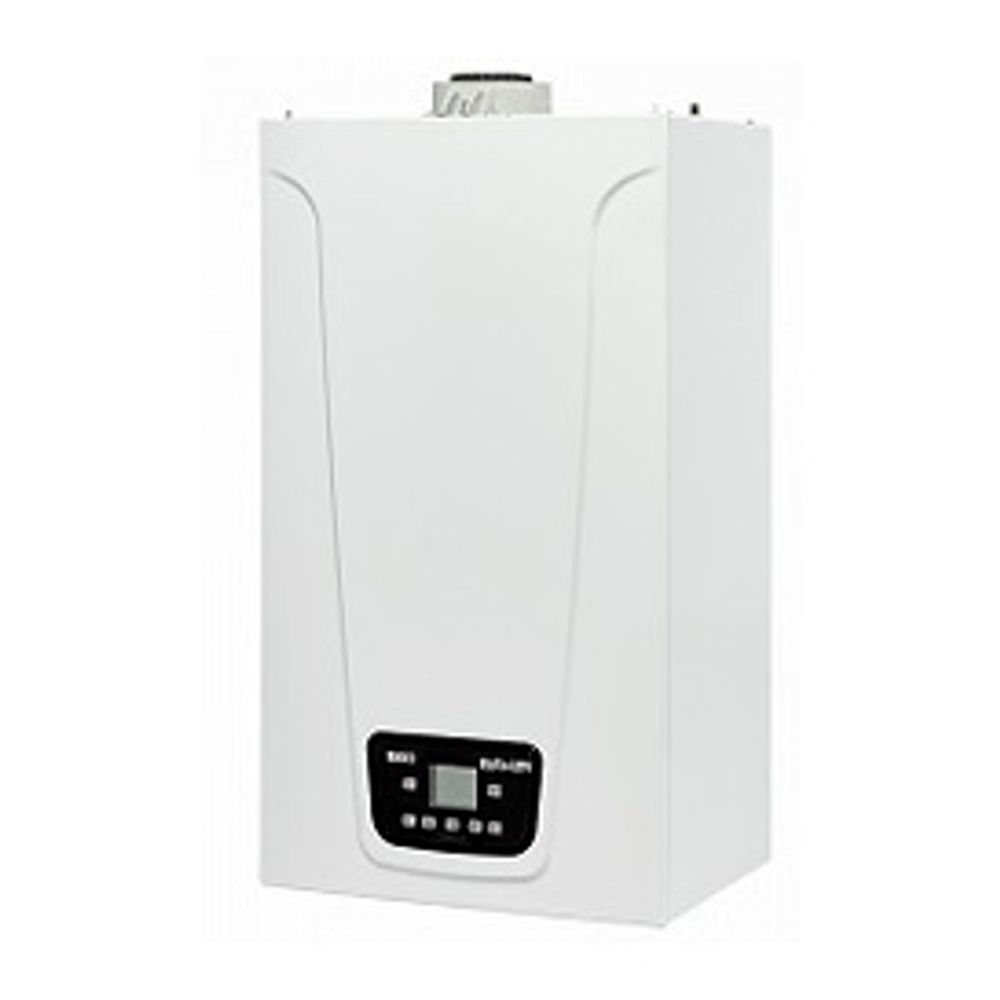 Котёл конденсационный настенный, Baxi, Duo-tec Compact 1.24 GA, мощность кВт-26,1 (max. полезная мощность при 50/30 °С), одноконтурный, камера сгорания-закрытая