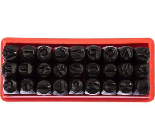 Буквенные клейма № 5 (латинский шрифт, сталь) GRIFF g111045