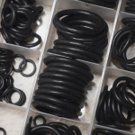 WDK-214042-1 Набор уплотнительных колец резиновых, черных, 222 шт