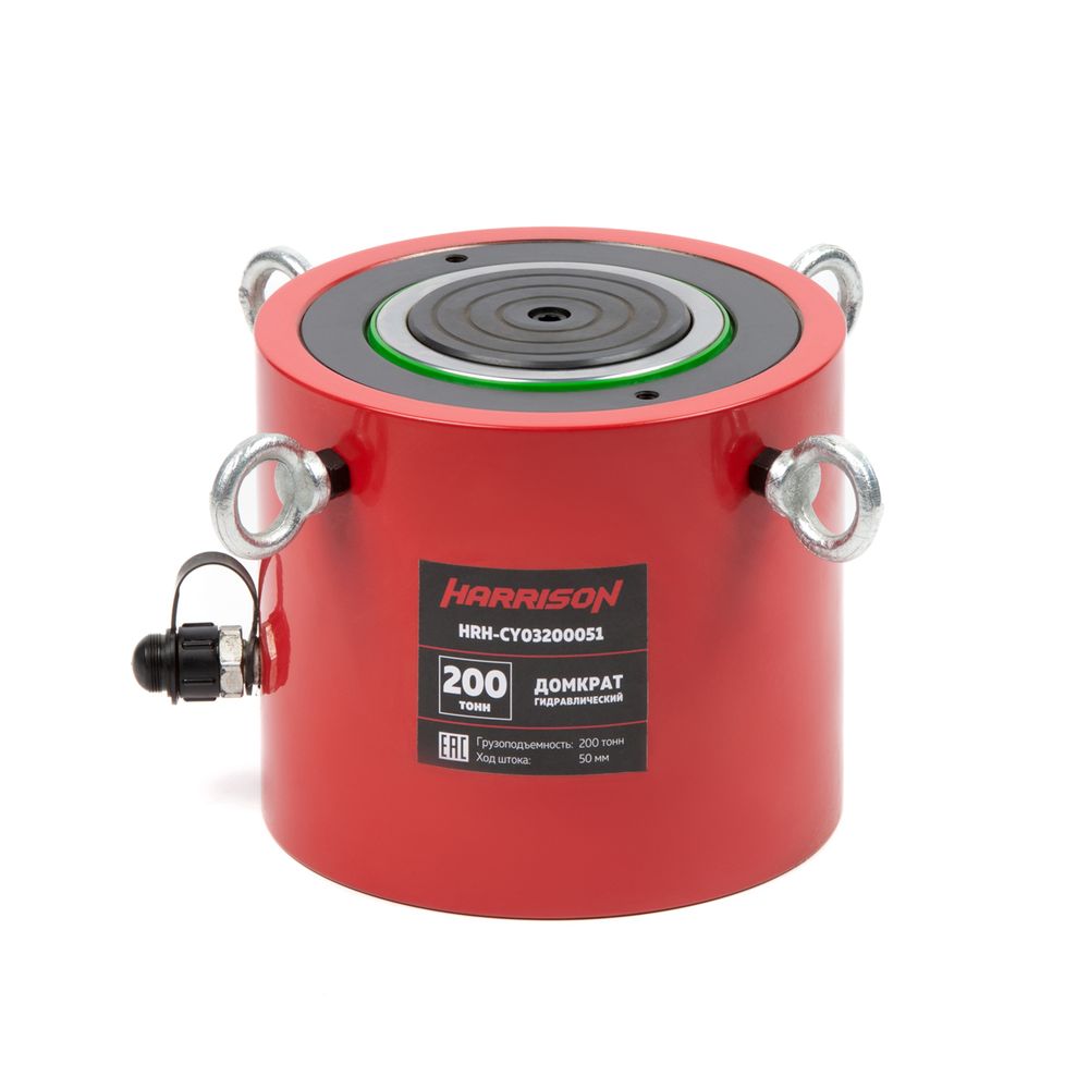 HRH-CY03200051 Домкрат гидравлический, однополостной 200 т, ход 50 мм
