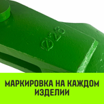 Зажим канатный клиновый S-421 HITCH, 10 мм