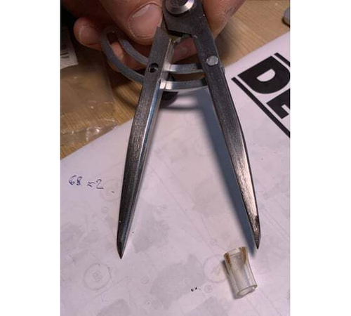 Разметочный циркуль с дугой GRIFF 125мм D153113