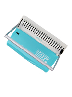 Переплетчик ГЕЛЕОС БП-9+ бирюзово-белый от ГЕЛЕОС