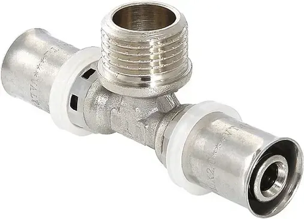 Тройник пресс переходной 32мм x 1"н x 32мм Valtec VTm.233.N.320632