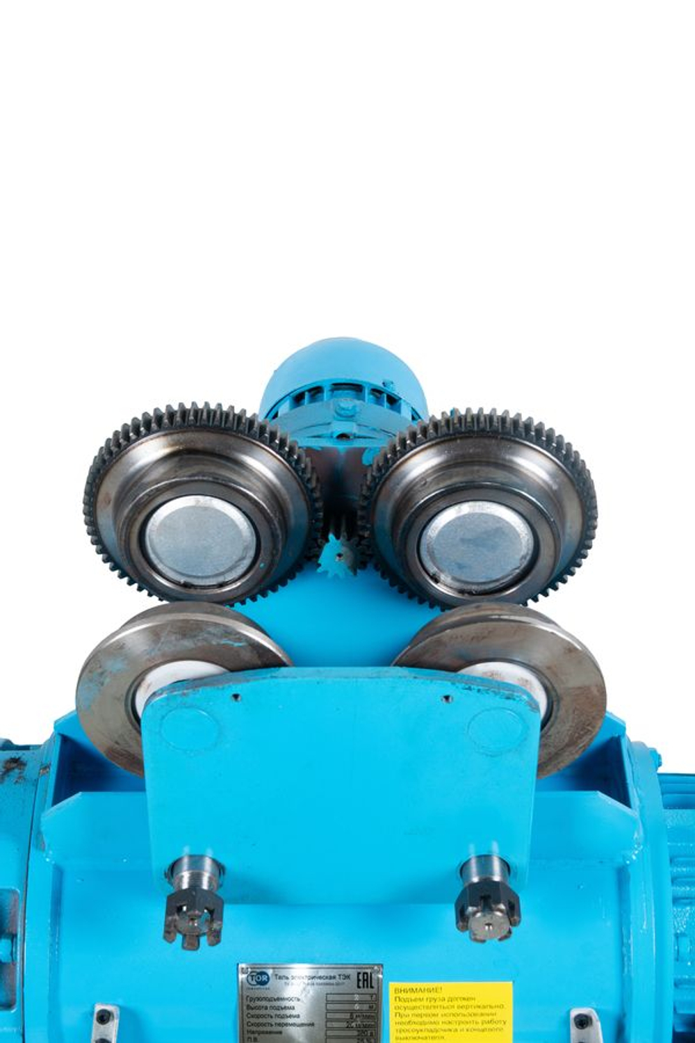 Таль передвижная 2т 6м 380В электрическая канатная TOR CD PRO