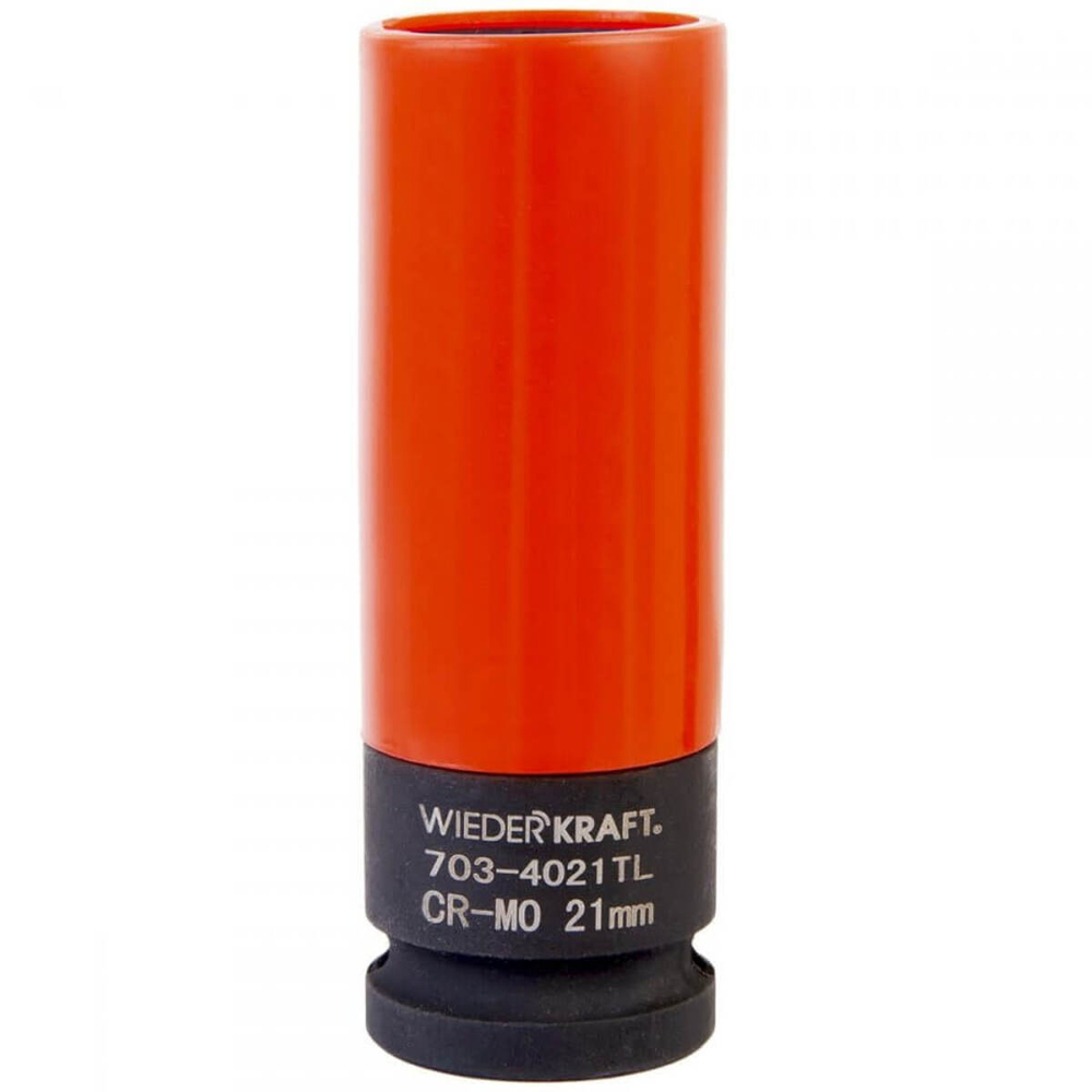 WDK-703-4021L Головка торцевая ударная тонкостенная 1/2", 6 граней, 21 мм