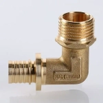Уголок аксиальный переходной 20мм x ¾"н Valtec VTm.453.BG.002005