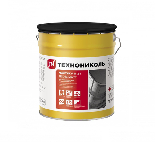 Мастика кровельная ТехноНиколь №21 Техномаст 20 кг, шт