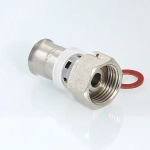 Муфта пресс с накидной гайкой 20мм x ¾"нг Valtec VTm.222.N.002005