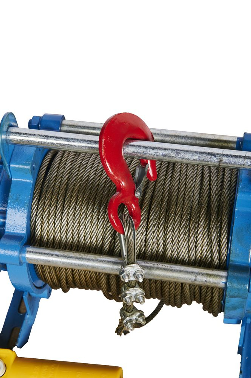 Лебедка электрическая 500/1000 кг 100/50 м с канатом 220 В TOR KCD