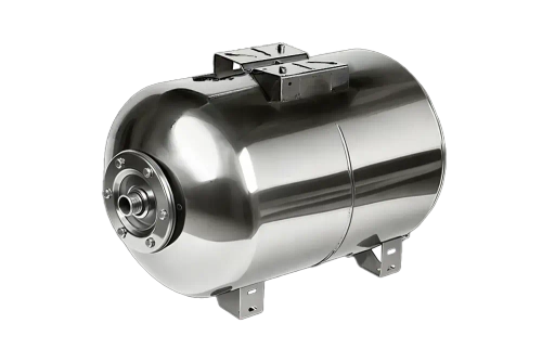 Гидроаккумулятор UNIPUMP 100л (нерж.) горизонтальный