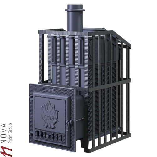 Печь для бани GFS Ураган 30 П2 ЗК чугунная