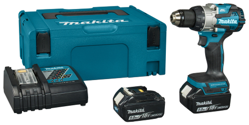 Дрель-шуруповерт LXT Makita DDF489RTJ