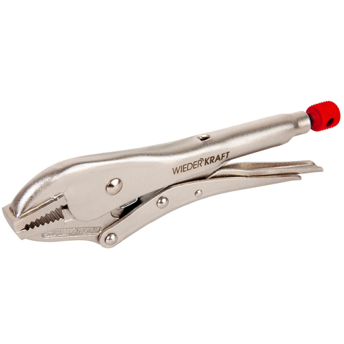 WDK-65074  Зажим плоский с фиксатором.