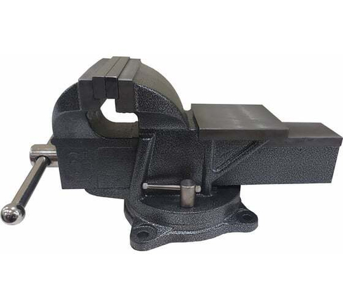 Слесарные тиски GRIFF 200 мм, серия PRO, поворотные, стальные, с наковальней g164032