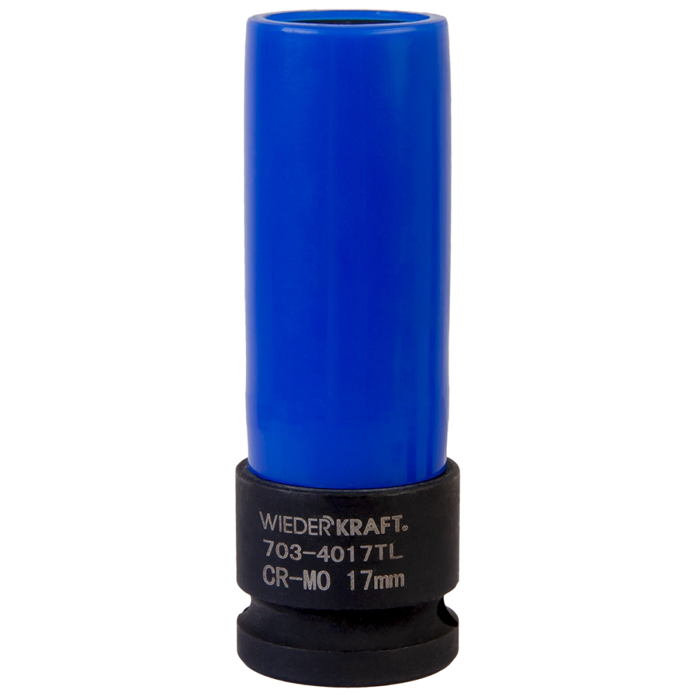 WDK-703-4017L Головка торцевая ударная тонкостенная 1/2", 6 граней, 17 мм