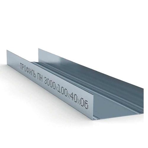 Профиль направляющий ПН Кнауф 100х40х3000 мм оцинкованный 0,6 мм, шт