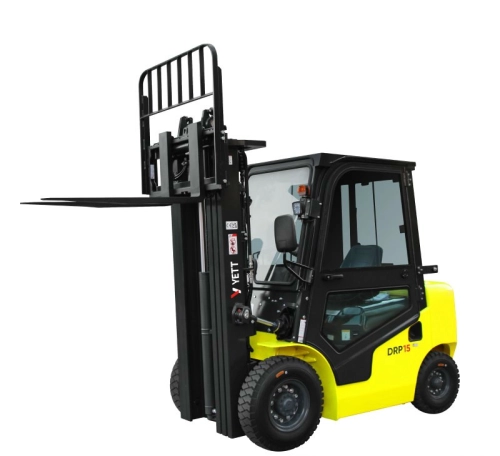 Дизельный погрузчик с кабиной YETT DRP15-XCK2-M300-3W-K