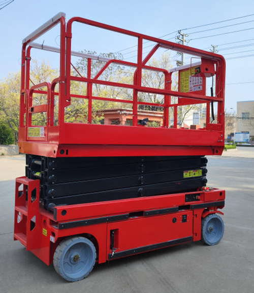 Подъемник ножничный самоходный 230 кг 6/8 м TOR AMSL0608 DC аккумуляторный