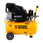 Компрессор воздушный DK1500/24, Х-PRO 1.5 кВт, 230 л/мин, 24 л Denzel