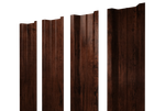 Штакетник П-образный В с прямым резом 0,45 Print Elite Cherry Wood TwinColor