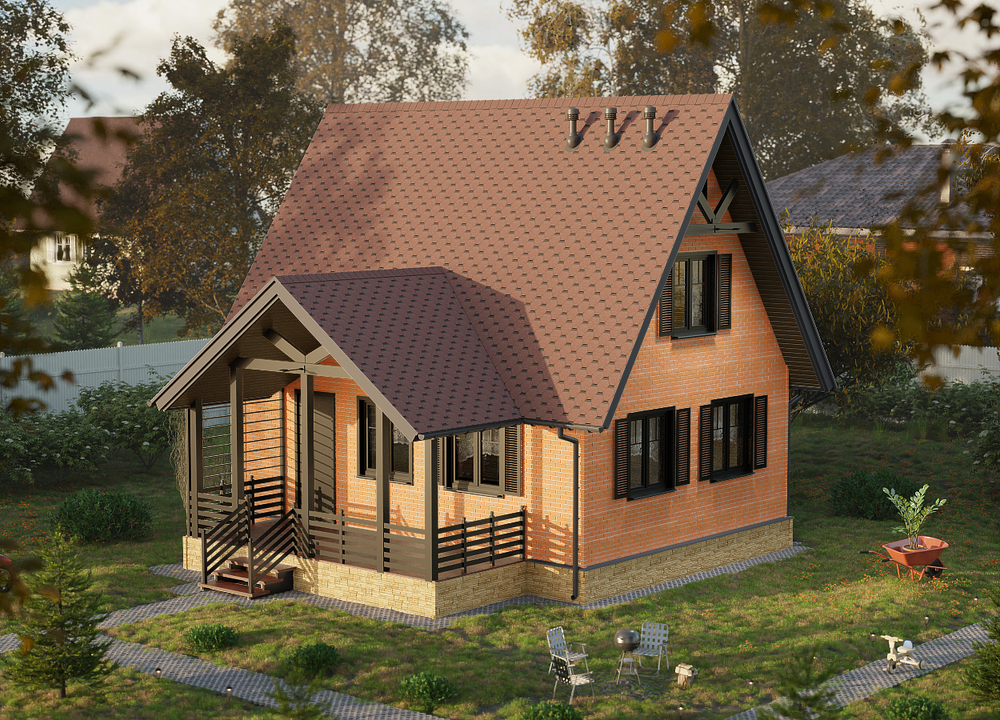 Софит Lux, T4 с центральной перфорацией, фундук