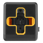 Лазерный уровень DQB, 30 м, зеленый луч, батарейки, сумка Denzel