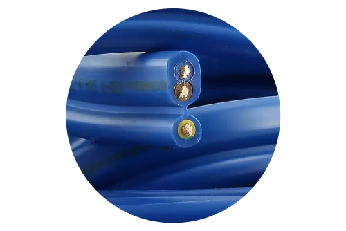 Кабель водопогружной UNIPUMP КВВ 3*1,5 (бухта 50 м)