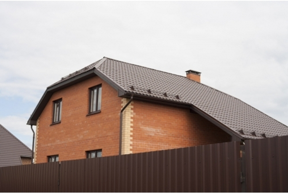 Металлочерепица классик 0,5 Satin RAL 8017 шоколад