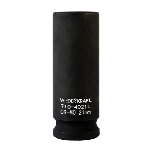 WDK-710-4021L   Головка торцевая ударная глубокая 1/2", 6 гр. 21 мм.