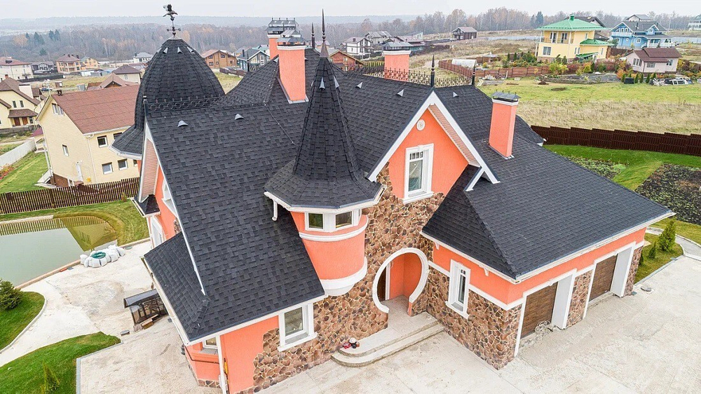 Гибкая черепица ТехноНиколь Shinglas Кантри Индиана, 2,6 м2/упак