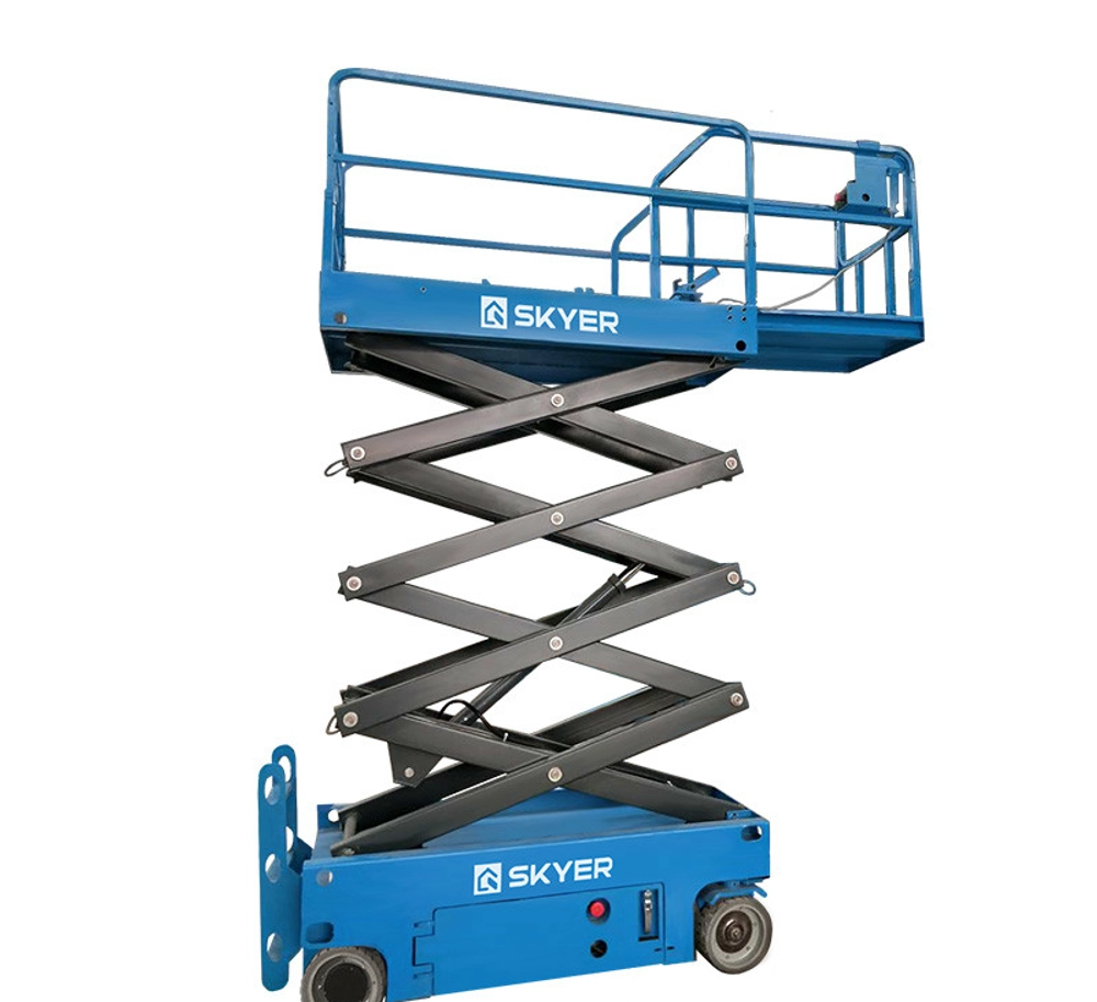 Самоходный ножничный подъемник с выдвижной платформой SKYER PL1045