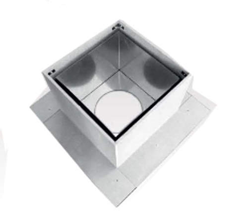 Разделка Феррум потолочная нержавеющая (430/0,5 мм), 600 ф210 (ППУ Н)