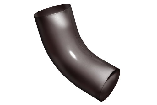 Колено 60 град Optima 100мм RAL 8017