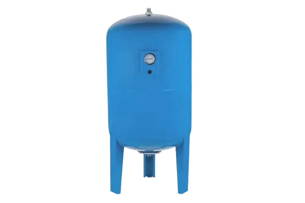 Гидроаккумулятор UNIPUMP 500л вертикальный, с манометром (нижнее подключение)