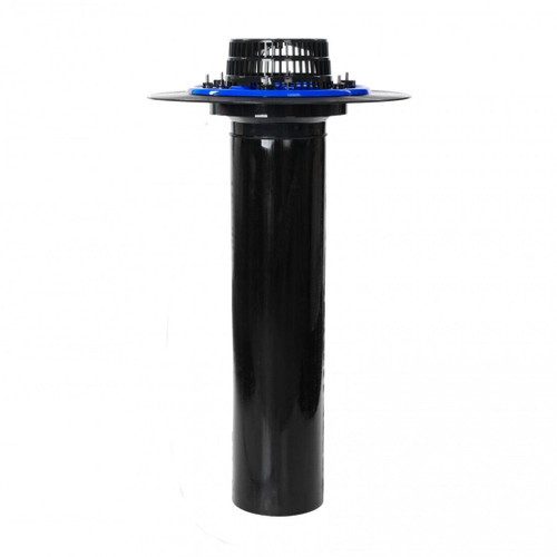 Воронка с обжимным фланцем ТехноНиколь ЭКО 160х700 мм, шт