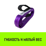 Строп HITCH PROFESSIONAL 2СТ 1,25т 1,00м SF7 30мм
