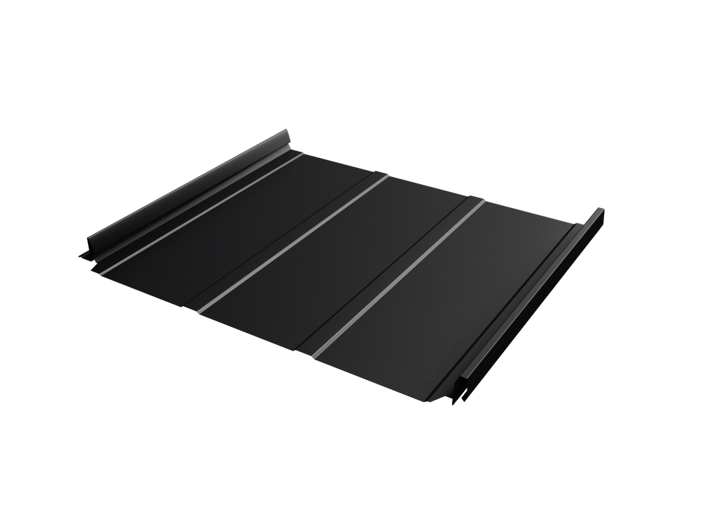 Кликфальц Pro Line Grand Line 0,5 Drap с пленкой на замках RAL 9005 черный