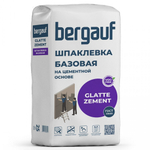 Шпаклевка цементная Bergauf Glatte Zement для цоколя и фасада 25 кг, шт