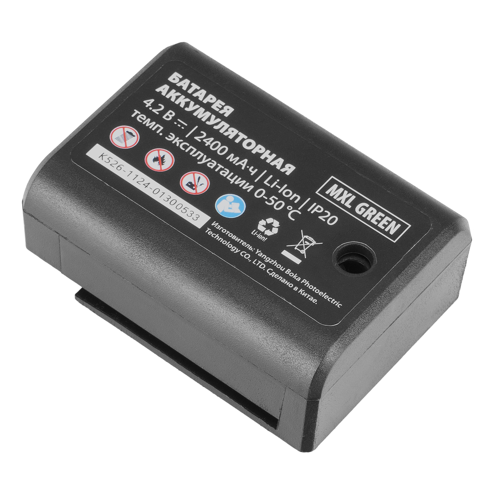 Лазерный уровень MXL GREEN, 30 м, зеленый луч, акк. Li 2400 mAh, сумка, резьба 5/8" MTX