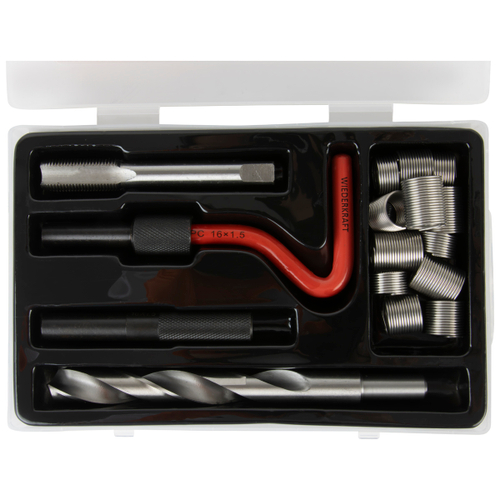 WDK-ST1615 Набор для восстановления резьбы M16X1,5, 16 предметов, шт