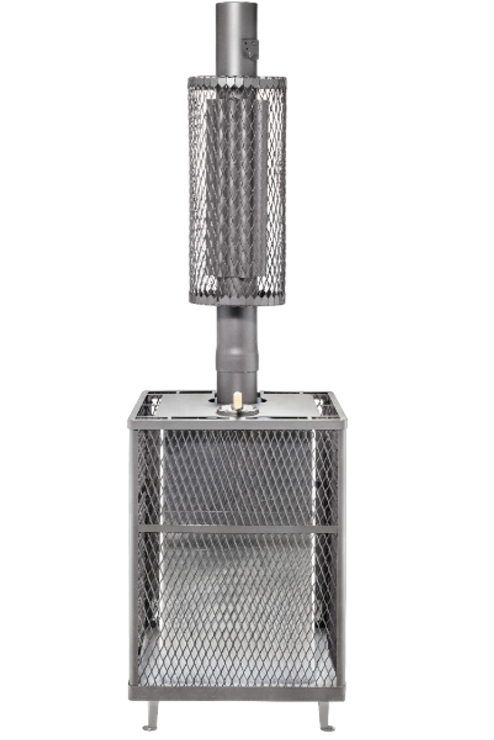 Печь для бани "Квадра" в сетке