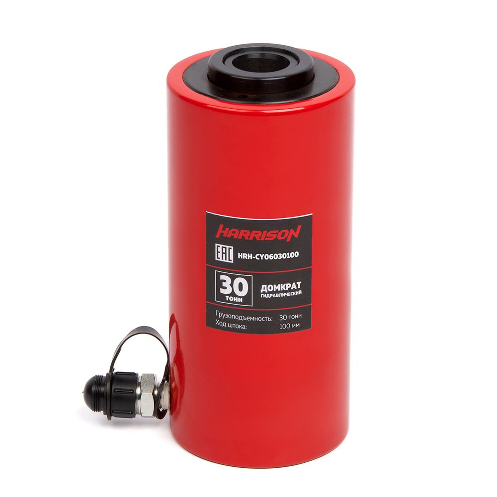 HRH-CY06030100 Домкрат гидравлический с полым штоком, однополостной 30 т, ход 100 мм