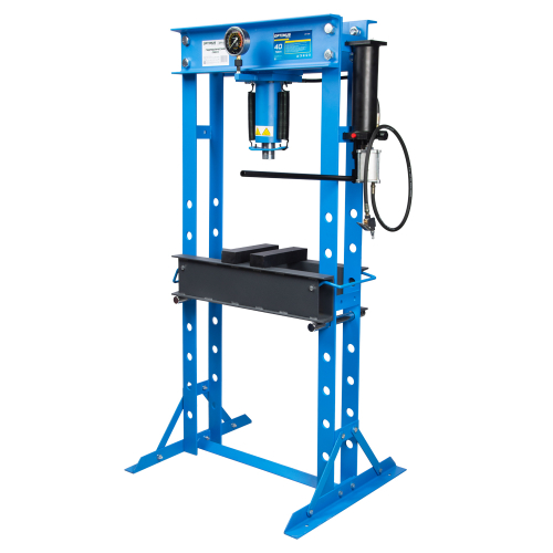 OPT-240 Пресс гаражный 40т, с ручным и пневмогидравлическим насосом