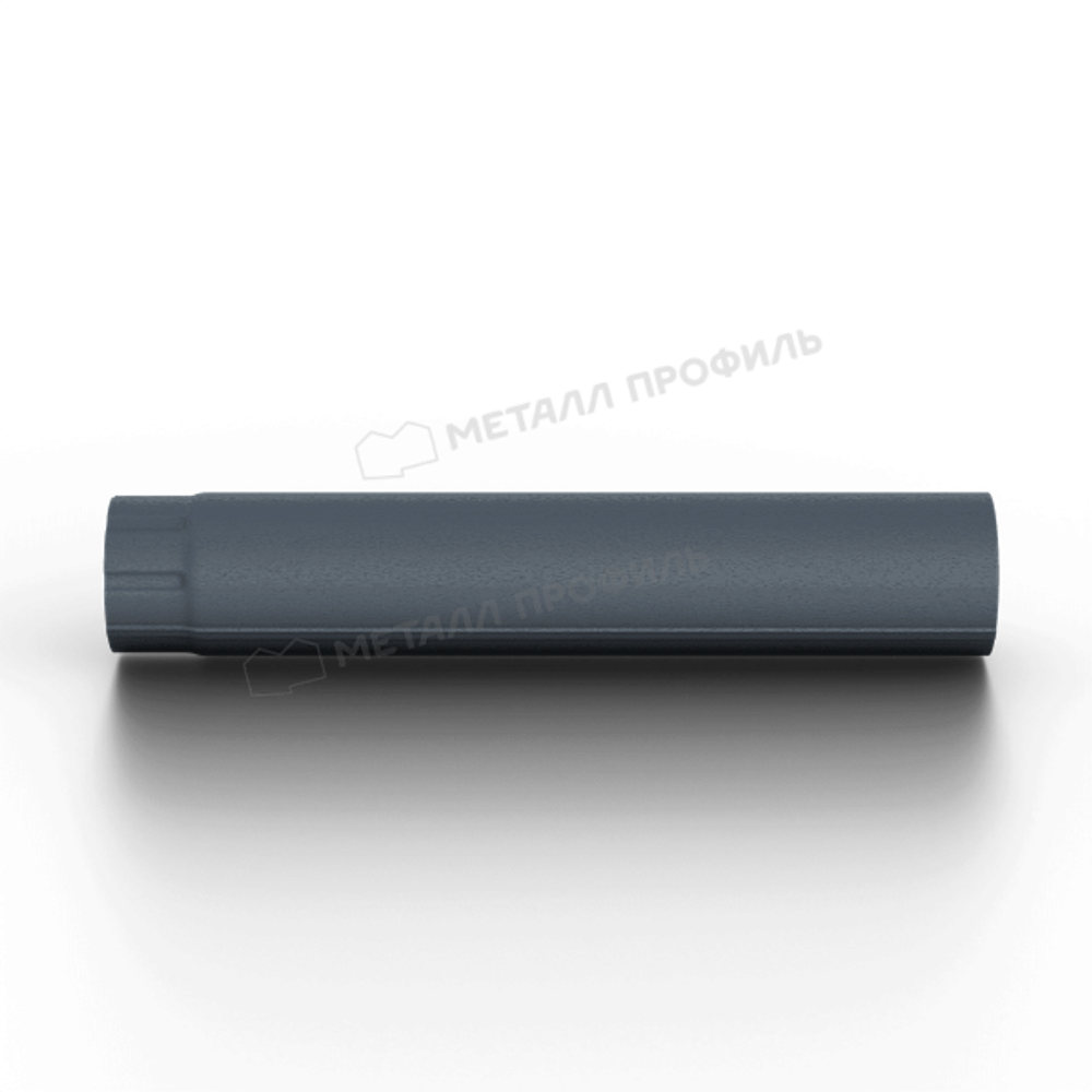 Труба водосточная МЕТАЛЛ ПРОФИЛЬ Foramina Freeze D100х2000 Grey