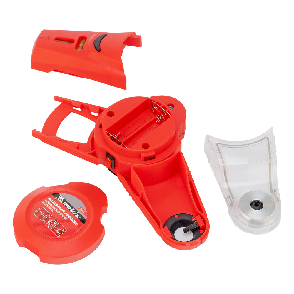 Лазерный уровень с приспособлением для сверления и пылесборником Matrix