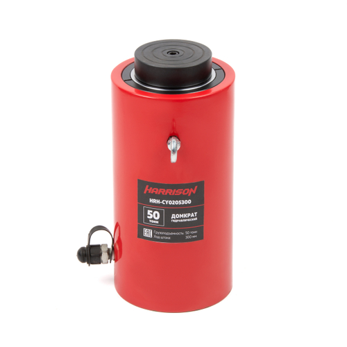 HRH-CY0205300 Домкрат гидравлический, телескопический, однополостной 50 т, ход 300 мм