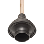 Вантуз для удаления засоров "Классик", деревянная ручка 53 см